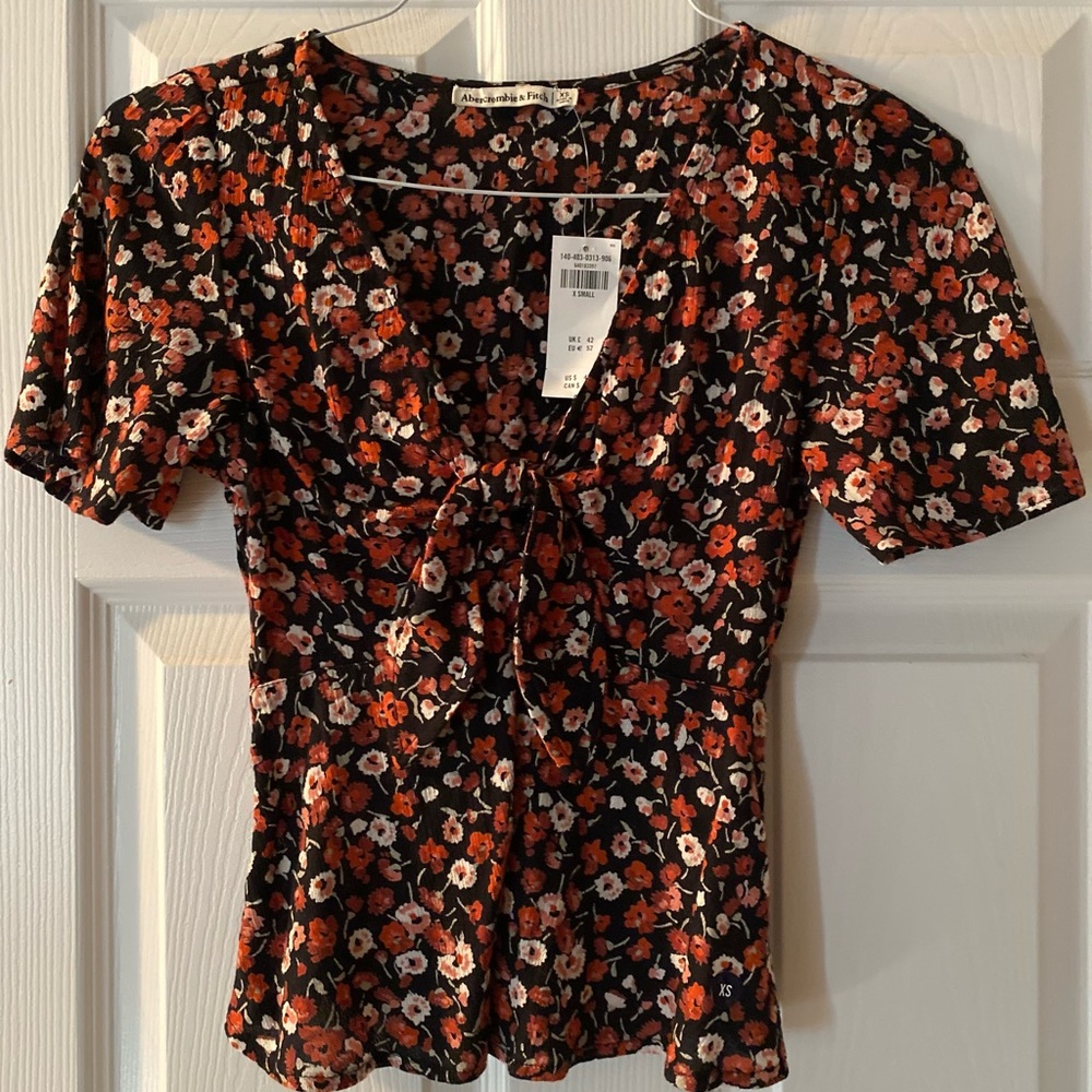 Tie front Abercrombie Shirt